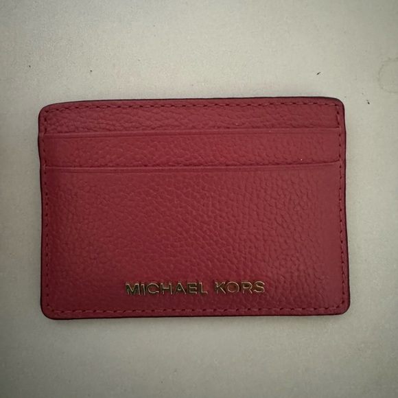 Michael Kors Handbags - Michael Kors Pink Card Case